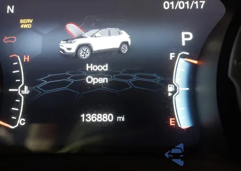 2018 Jeep Compass Latitude 4X4 from USA, damaged, VIN 3C4NJDBB4JT431678